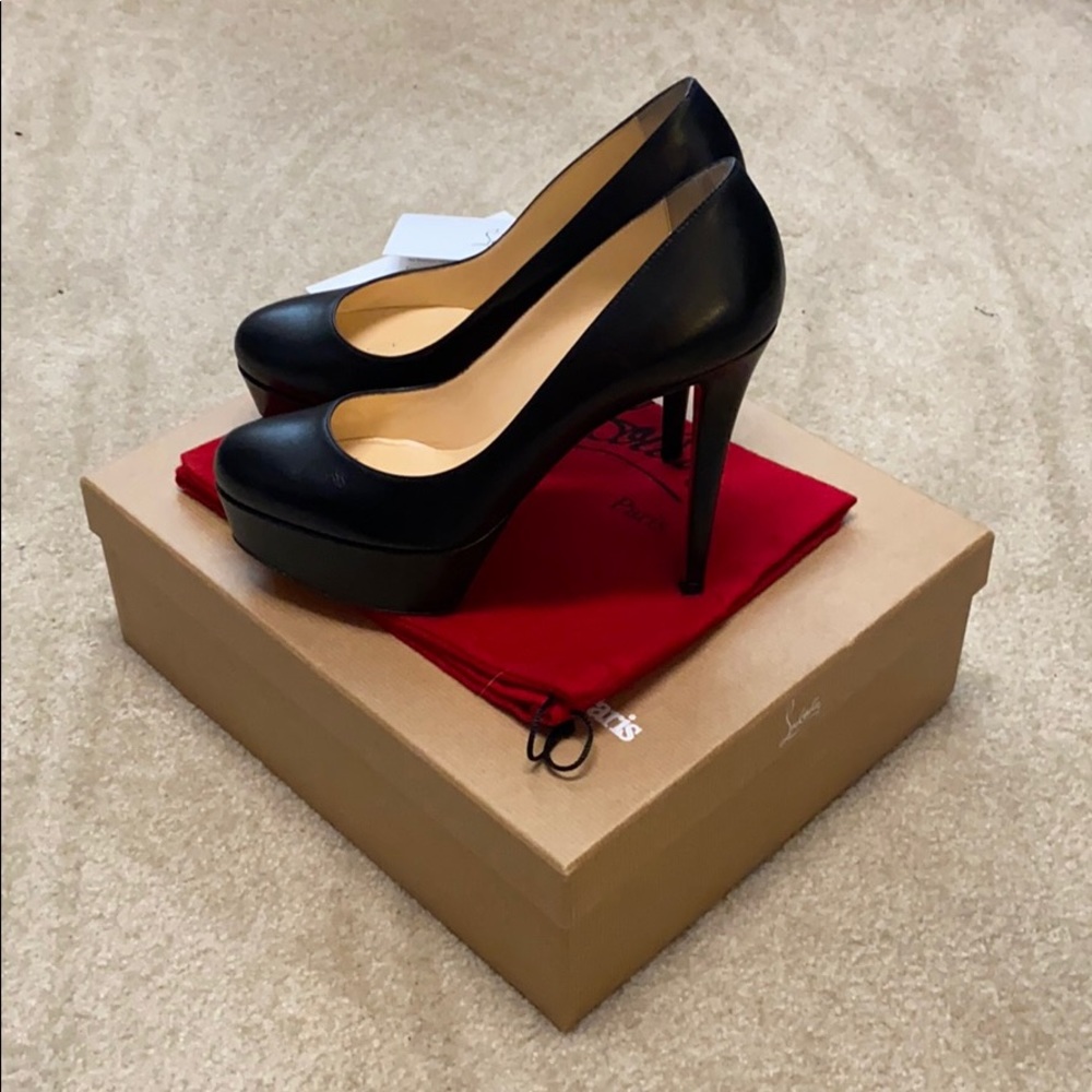 Christian Louboutin Bianca 120mm Pumps, Black